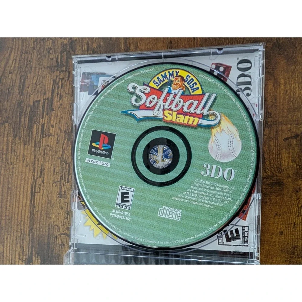 Sammy Sosa Softball‎ Slam PS1 PlayStation 1 Complete CIB 